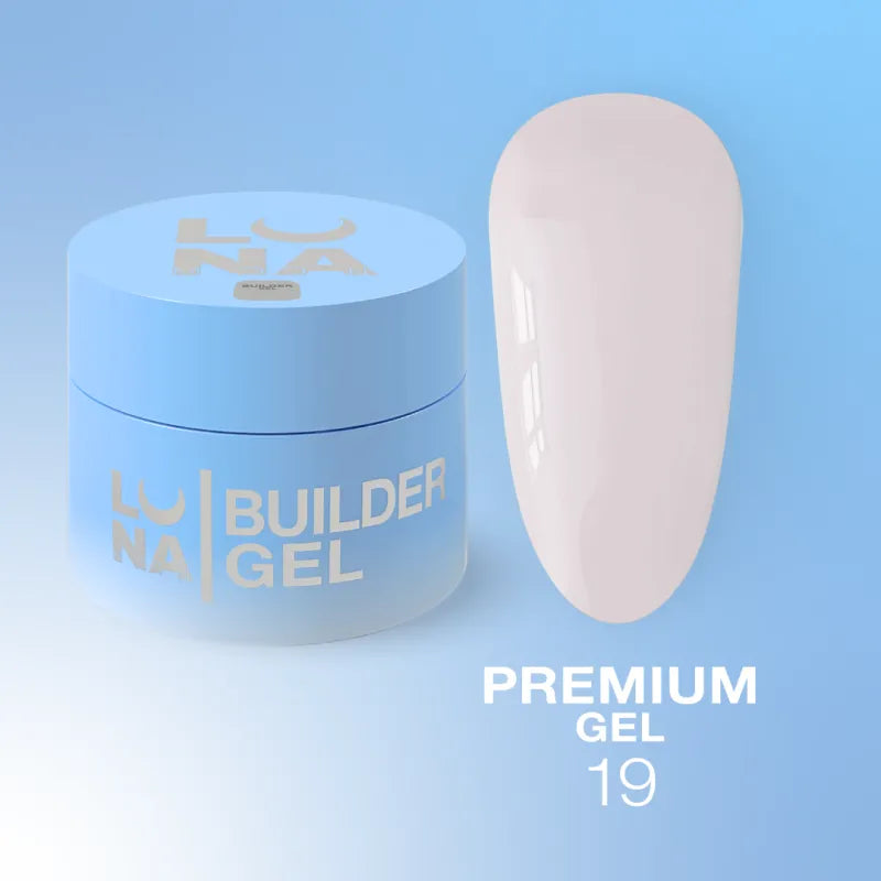 Lunamoon Premium Gel nr19, 30ml