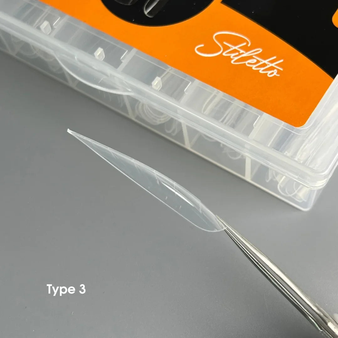 NAILSOFTHEDAY Dual Form Stiletto (Type3), 120 pieces